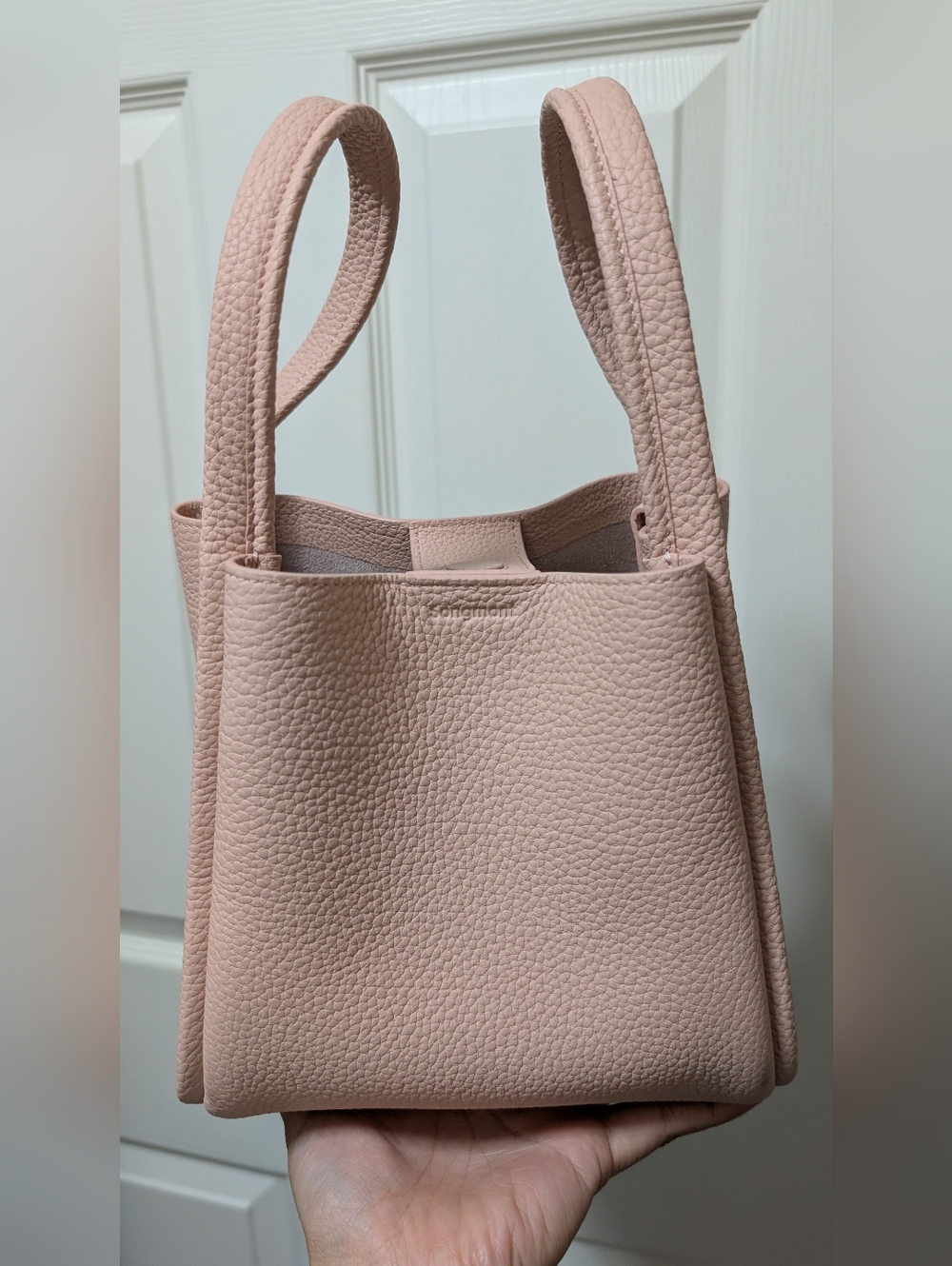 Songmont Medium Song Bag Pink Leather